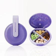 Small Travel Organizer with 4 Deep Compartments for Purse  Pocket