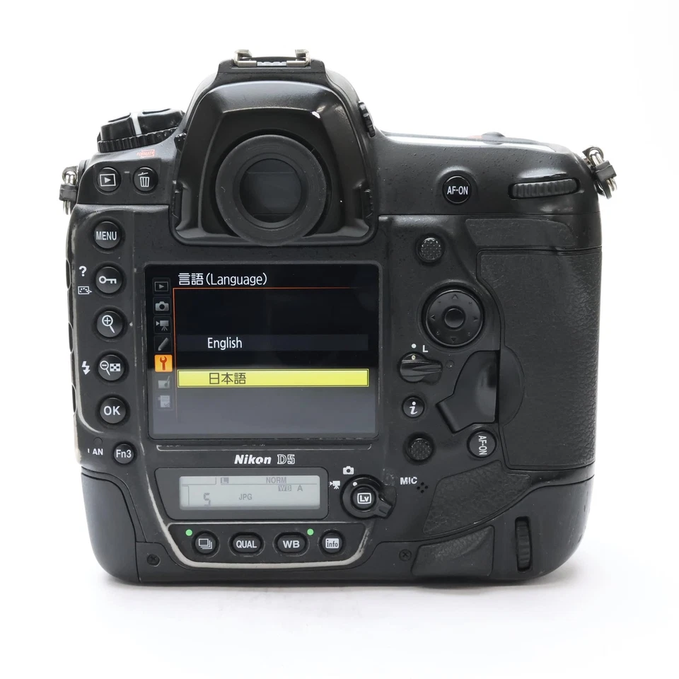 Nikon D5 CF 20.8MP DSLR Camera Body Shutter Count 135892 - Image 3 of 4