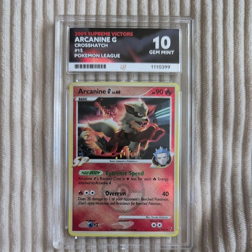 Arcanine G graded ACE 10 for sale on eBay