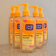 Clean Clear Morning Burst Oil-Free Gel Facial Cleanser Vitamin C/BHA 8 fl oz