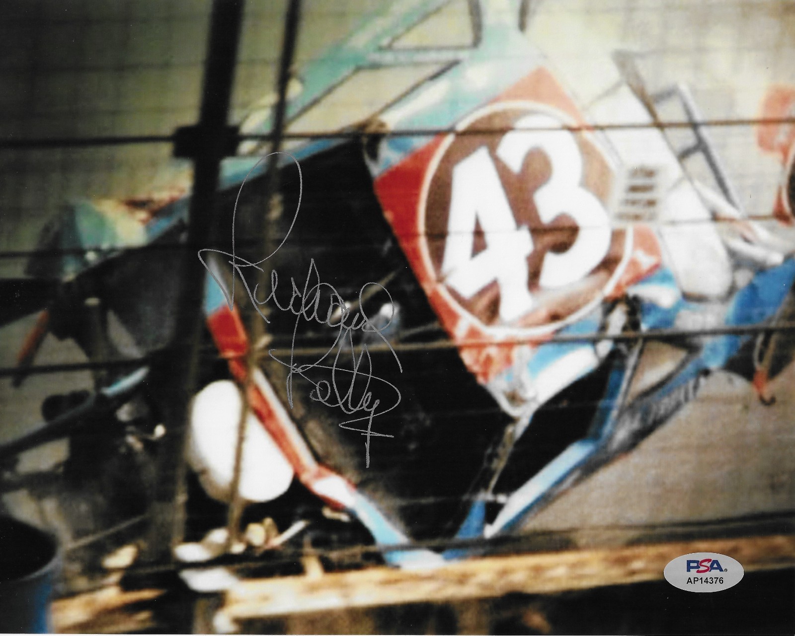 Richard Petty Signed 8x10 Photo Autographed PSA/DNA #43 The Crash 76