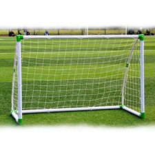 6' x 4' Soccer Goal School Beach Football W/ Net Strap Ball Play Training Set