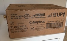 Nestle Compleat Original Tube Feeding Formula Unflavored 8.45 oz - Case of 24