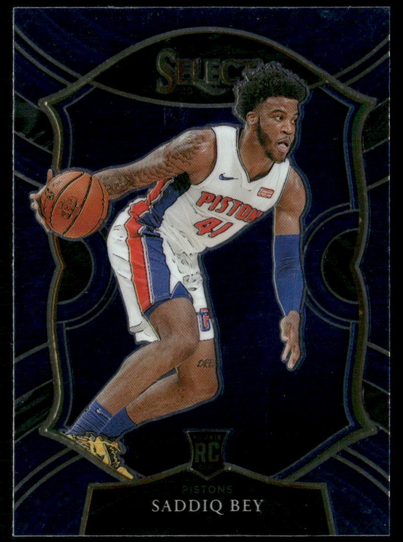 2020-21 Panini Select #79 Saddiq Bey Blue RC