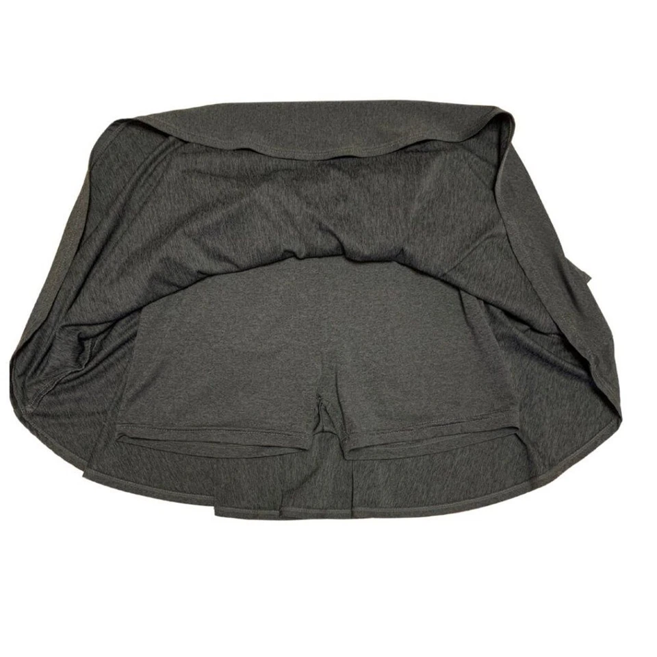 Champion Double Layer Skort Charcoal Gray Girls' Size 10-12 - Image 3 of 4