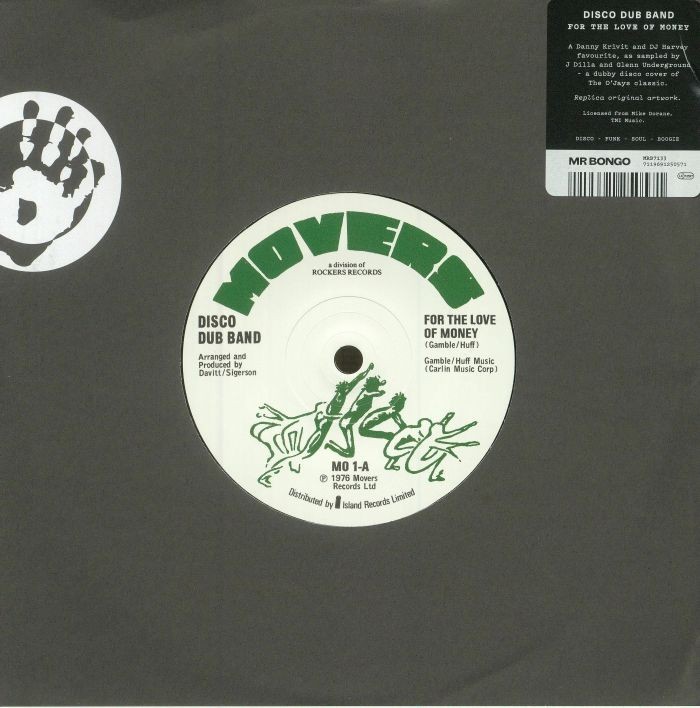 DISCO DUB BAND - For The Love Of Money - Vinyl (7"")