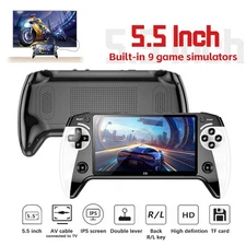 X9 Retro Handheld Game Console,5.5"IPS ScreenVideo Games,20,000+ Classic Games