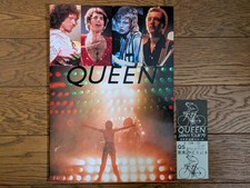QUEEN 1979 JAPAN TOUR Tour Book Concert Program w/ Ticket Stub @Budokan Tokyo