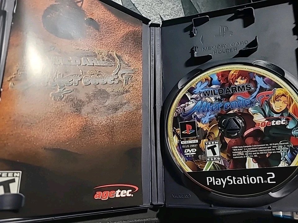 Wild Arms: Alter Code F (Sony PlayStation 2, 2005) Mint Disc - Image 3 of 4