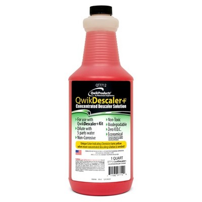 QwikDescaler + Concentrated Descaler Solution, Tankless Water Heater Descalin...
