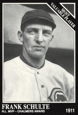 Frank Schulte 1991 Conlon Collection TSN #304 Chicago Cubs