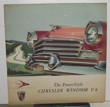 1956 Chrysler Windsor V8 Newport Nassau Town Country Coupe Xl Sale Brochure 1956 Chrysler Windsor V8 Newport Nassau Town Country Coupe Xl Sale Brochure