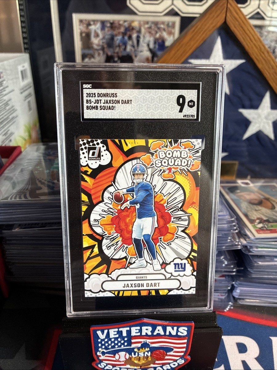 2025 Panini Donruss - Bomb Squad Jaxson Dart #BS-JDT (RC) for sale