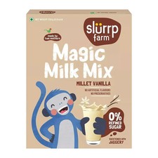 Slurrp Farm magic Vanilla Milk Mix 250g free shipping world wide