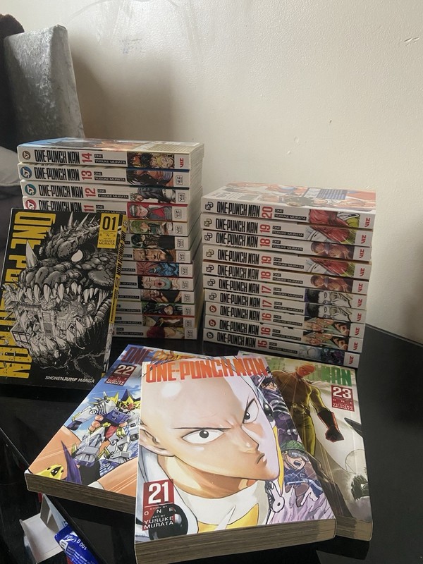 One-Punch Man Manga English Version Bundle Softcovers Very Good