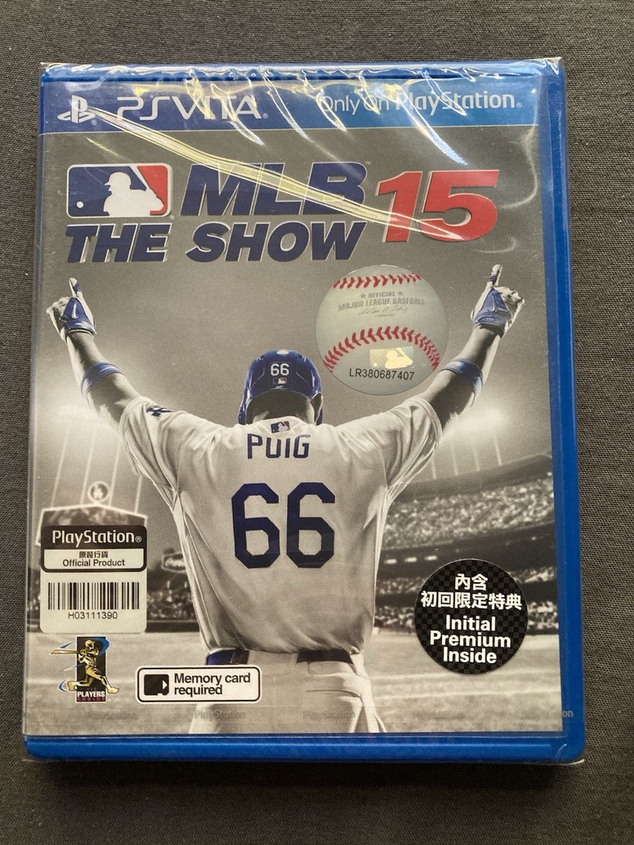 MLB 15 The Show Asian English For PS Vita - w/ Physical Cartridge