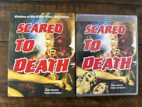 Scared to Death (1980) Blu Ray SEALED w/OOP Slipcover Vinegar Syndrome Horror