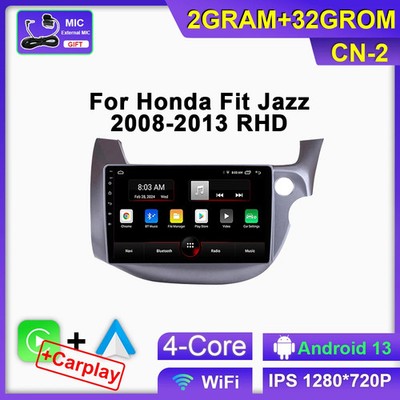 For HONDA FIT JAZZ 2008-2013 Car Radio RHD GPS Navi Stereo Video Player Android 
