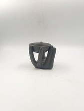 Coupelle Brule Parfum Main Trompe L'oeil Céramique Vintage Année 80 dlg JC Peiré