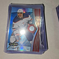2023-24 UD SYNERGY HOCKEY RED CODES #34 ZACH HYMAN - OILERS