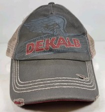 TRUCKER HAT - DEKALB SEED CORN CAP - Distressed - Mesh - UNWORN CONDITION