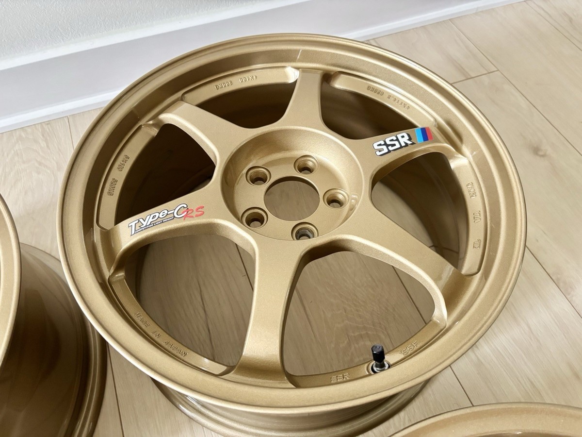 SSR TYPE-C レアサイズ SSR 4本で条件付送料無料 鍛造 1本価格 SSR TYPE-C FORGED BK 17inch