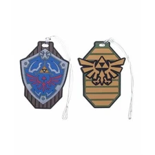 Bioworld Luggage Tags - Legend of Zelda Rubber Luggage Tags