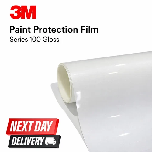 3M PAINT PROTECTION FILM SERIES 100 GLOSS CLEAR PPF / NEXT DAY DELIVERY