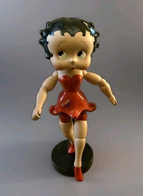 Betty Boop Poseable Doll Fleischer Studios Jointed 1980s Porcelain Vintage 