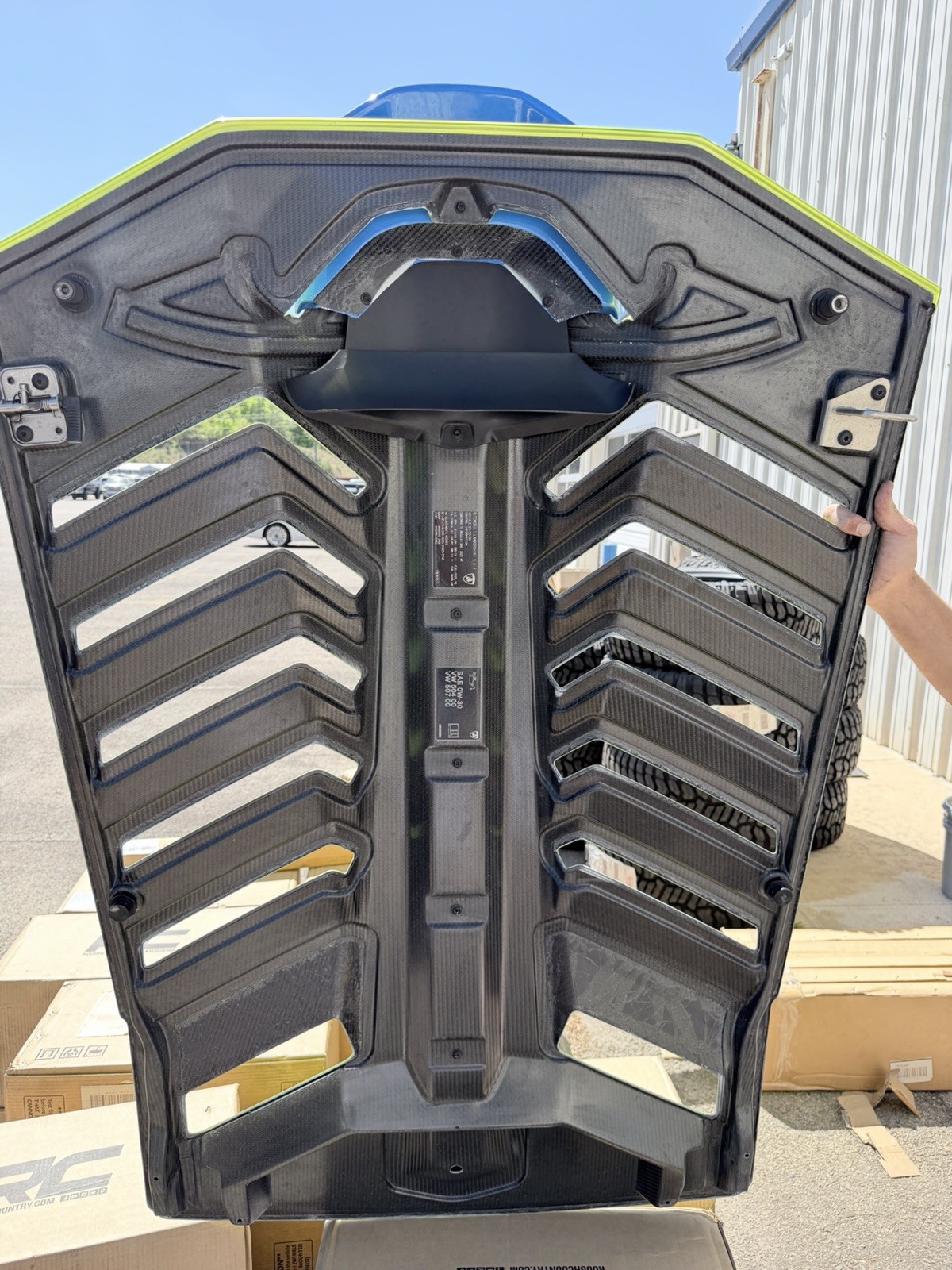 Lamborghini STO Engine Cover Bonnet Roof scoop