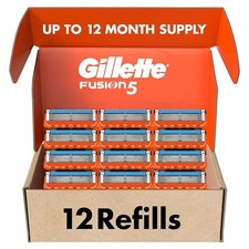 Gillette Fusion5 Razor Blade Refills 12 Count...