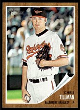2011 Topps Heritage Chris Tillman Baltimore Orioles #75