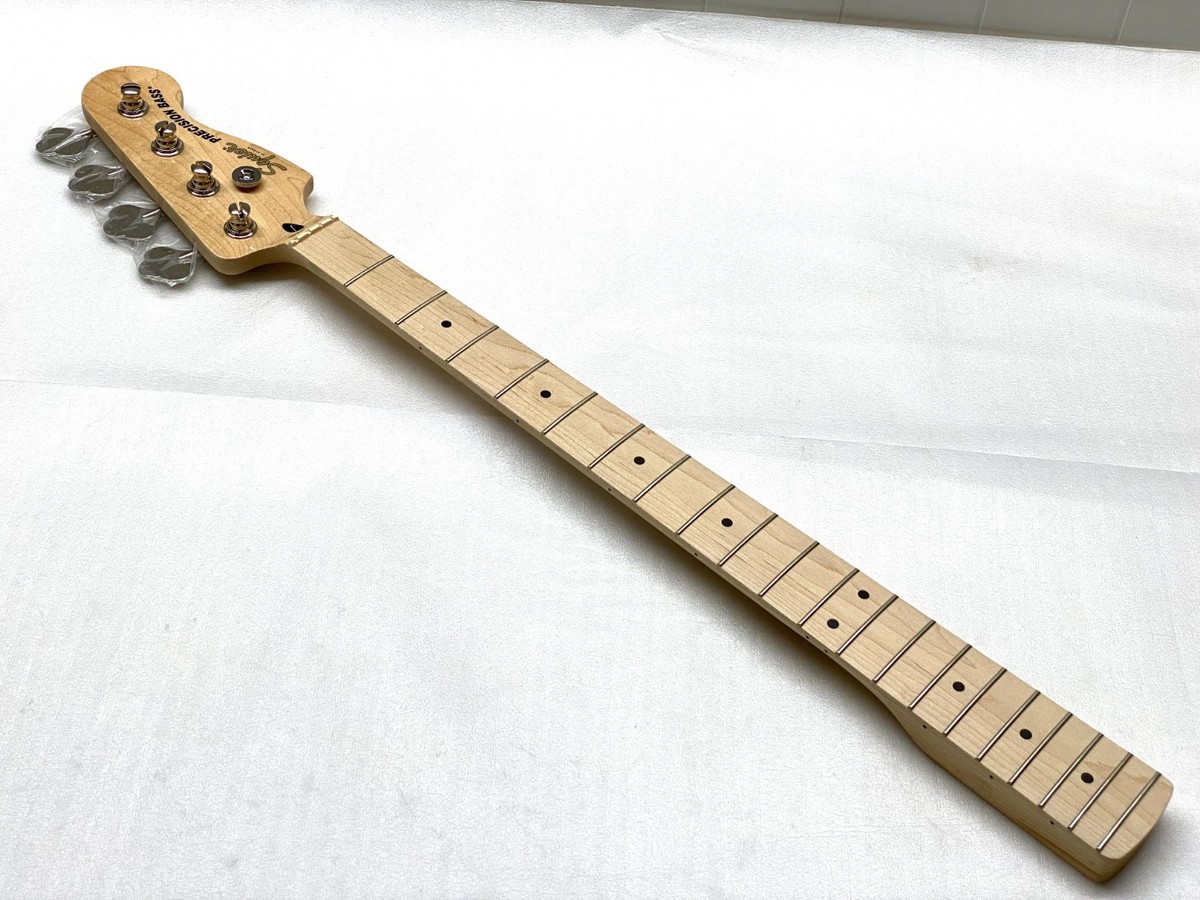 Precision Squier Fender Genuine プレシジョンベース　ネックfender squier P Bass PJ Electric Maple NECK BASS ベース