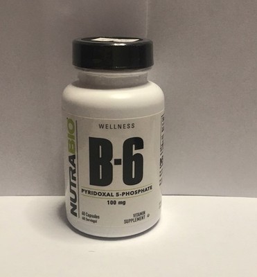 B-6 - Pyridoxal 5-Phosphate 100 mg - 60 Capsules (NutraBio)