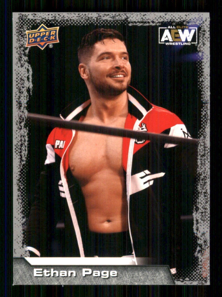 Ethan Page 2022 Upper Deck AEW #8 15509