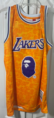 Mitchell & Ness Lakers Bape Basketball Jersey Hardwood Classics #93 XXL