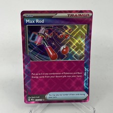 pokemon trading card game rod Super 188/193 - Paldea Evolved - Trainer Set Trainer Form Max Rod 116/131 Rare Trainer