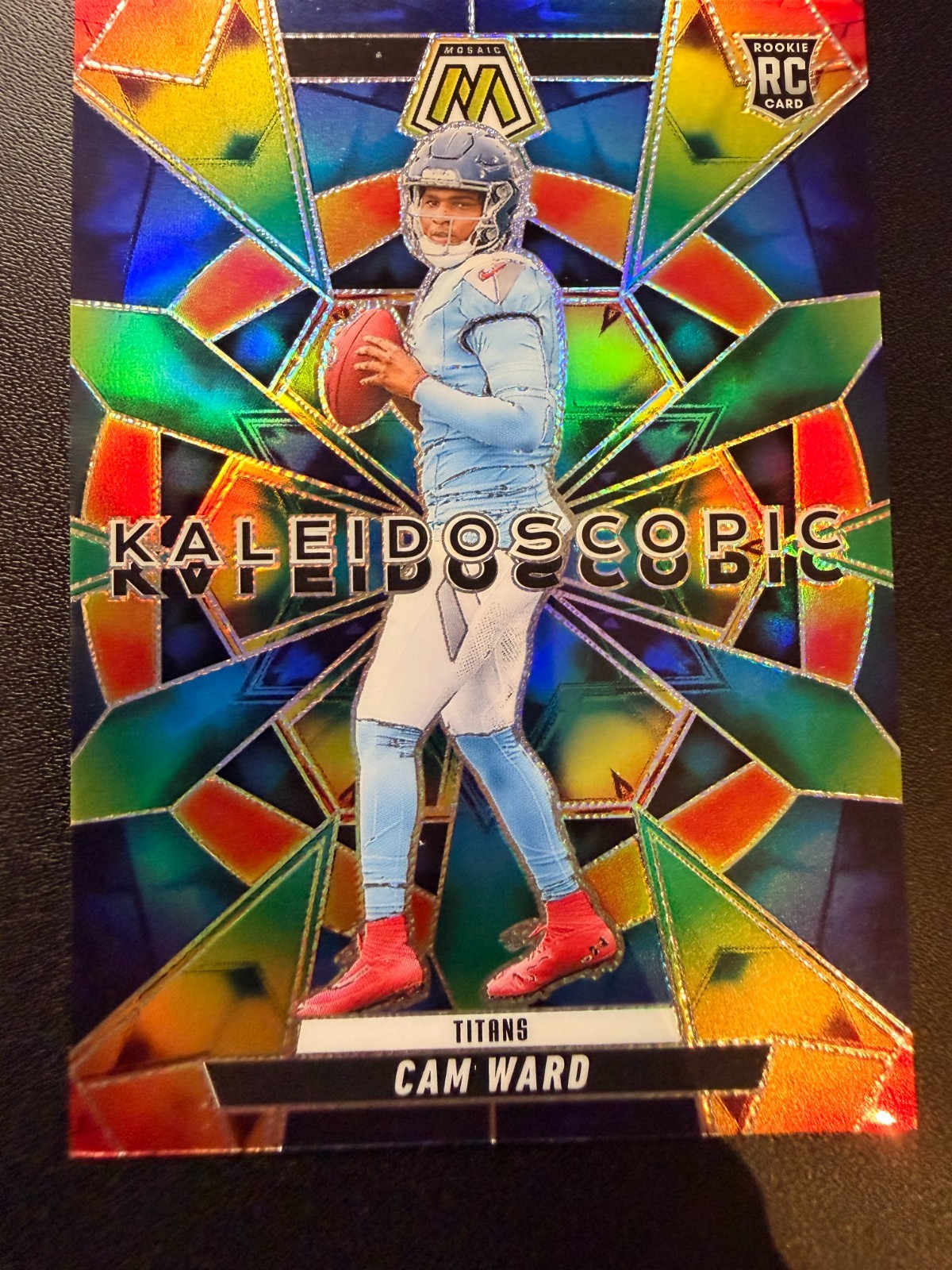 2025 Panini Mosaic - KALEIDOSCOPIC - CAM WARD RC #2 SSP CASE HIT