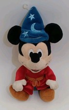 Disney Fantasia Mickey Mouse Sorcerer's Apprentice Small Plush Toy Lightly Used.