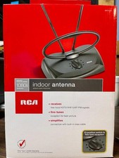 RCA ANT 121 Indoor HDTV Antenna Digital TV Reception Amplified Signal