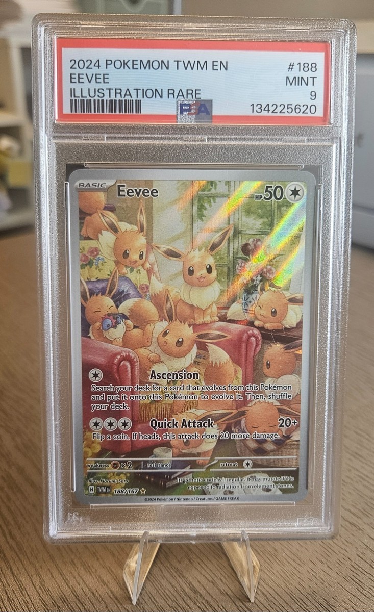 英語版 イーブイ AR TWM EN クリムゾンヘイズ 188/167 Eevee 188/167 Sv06: Twilight Masquerade Holo for sale online | eBay