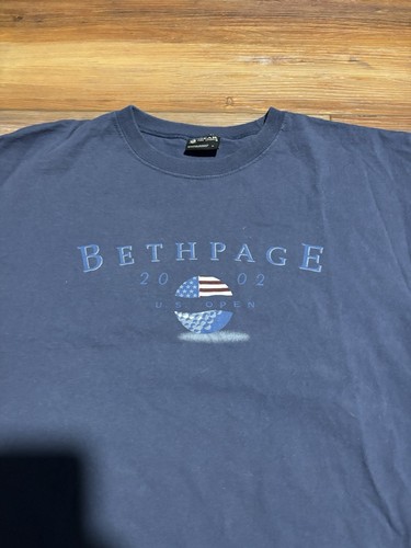 Camiseta de golf vintage USA Open Bethpage 2002 talla grande - Imagen 2 de 6