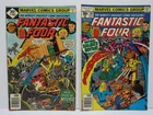 VINTAGE MARVEL COMIC BOOK LOT FANTASTIC FOUR #185 #186 SALEM'S WITCHES @ 1977