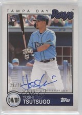 2020 Topps Brooklyn Collection 29/75 Yoshi Tsutsugo #BKA-YTS Auto 02lc