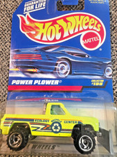 Hot Wheels 1997 - Power Plower #198 Yellow Ecology New Unopened 1:64 NIP