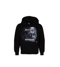 Punk rock band MEGADETH End Game Face fading HOODIE