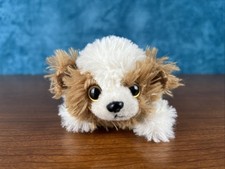 Russ Petooties Shih Tzu Sugar 5" Peluche Mini Cachorro Perro Marrón Blanco 2022