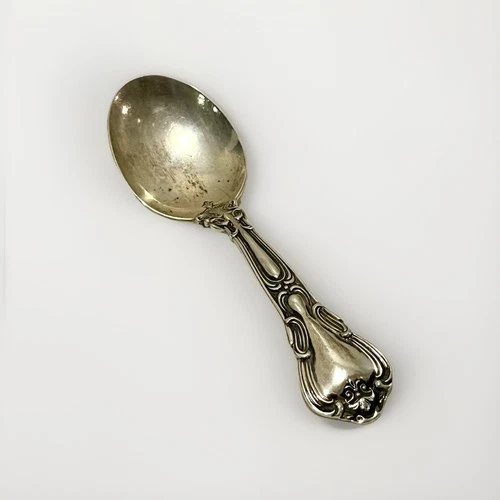 Vintage Gorham Chantilly Sterling Silver Baby Spoon 4.5”