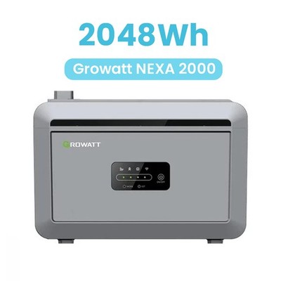 Growatt Speicher NEXA 2000 2kWh Li-Ion Akku für Balkonkraftwerk Solarspeicher