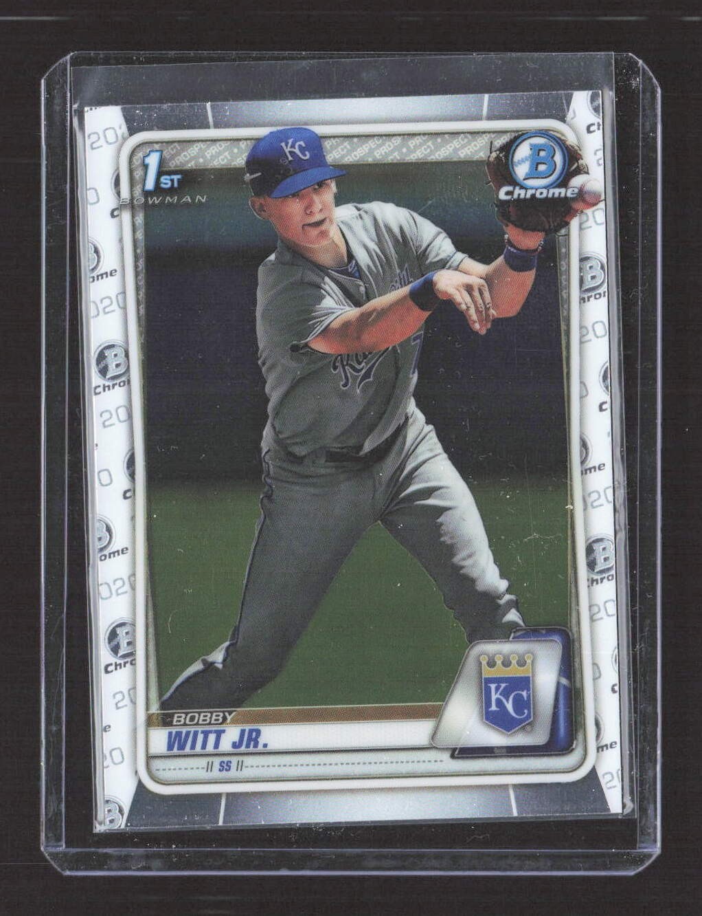 2020 Bowman - Chrome Prospects #BCP-25 Bobby Witt Jr. (RC)